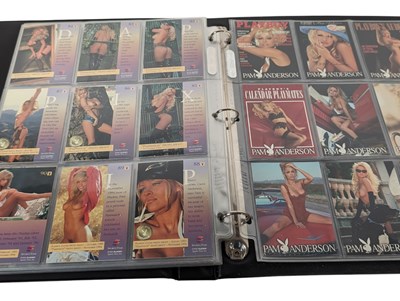 Lot 518 - PAMELA ANDERSON - COLLECTION OF VINTAGE 20TH CENTURY PLAYBOY COLLECTORS CARDS