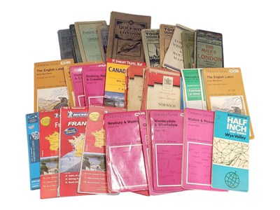 Lot 516 - LARGE COLLECTION OF BACON'S ATLAS & GUIDE TO LONDON W/ OTHERS