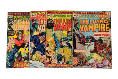 Lot 634 - COMIC BOOKS - MARVEL THE LIVING VAMPIRE