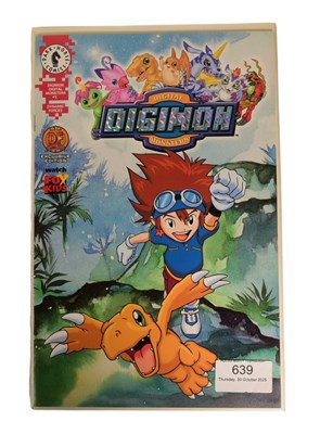 Lot 639 - COMIC BOOKS - DIGIMON - #1 EXCLUSIVE FOIL COVER