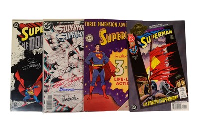 Lot 641 - COMIC BOOKS - SUPERMAN - SIGNED LIMITED EDITIONS