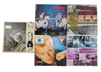 Lot 12 - PUNK - SELECTION OF 5 VINYL RECORD ALBUMS