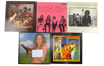 Lot 38 - PSYCHEDELIC - SELECTION OF 5 VINYL RECORD ALBUMS