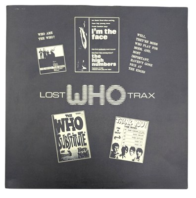 Lot 64 - THE WHO - LOST WHO TRAX - WHITE VINYL UNOFFICIAL RELEASE