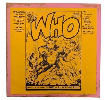 Lot 65 - THE WHO - RADIO LONDON - CLEAR RED VINYL UNOFFICIAL RELEASE