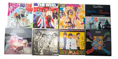 Lot 26 - THE WHO - SELECTION OF 8 VINYL RECORD ALBUMS