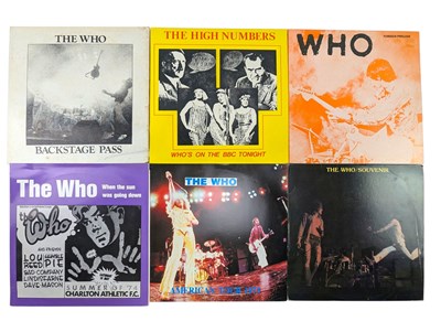 Lot 68 - THE WHO - COLLECTION OF 6 UNOFFICIAL VINYL RELEASES