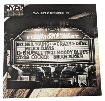 Lot 36 - NEIL YOUNG & CRAZY HORSES AT THE FILLMORE 1970 - VINYL RECORD