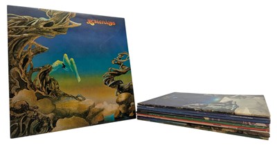 Lot 9 - YES & RELATED - COLLECTION OF VINYL RECORD ALBUMS