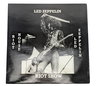 Lot 80 - LED ZEPPELIN - RIOT HOUSE / RIOT SHOW - UNOFFICIAL VINYL RELEASE