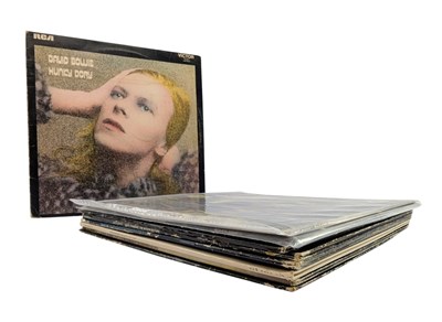 Lot 16 - DAVID BOWIE - COLLECTION OF 9 VINYL RECORD ALBUMS