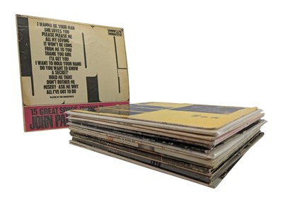 Lot 51 - THE BEATLES & RELATED - COLLECTION OF 17 VINYL RECORD ALBUMS