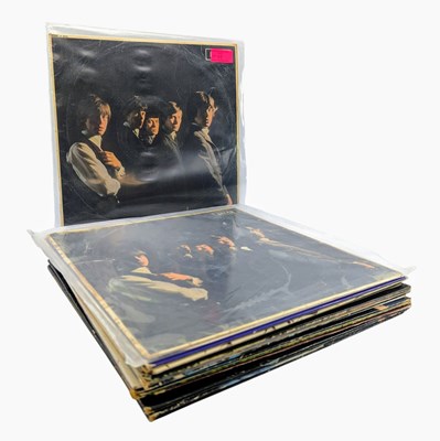 Lot 45 - THE ROLLING STONES - 12 VINYL RECORD ALBUMS