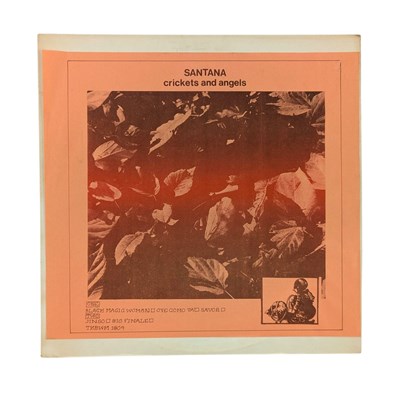 Lot 86 - SANTANA - CRICKETS AND ANGELS - UNOFFICIAL VINYL RELEASE