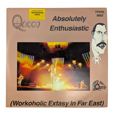 Lot 89 - QUEEN - LIVE MAY 11, 1985 TOKYO, - UNOFFICIAL RELEASE - COLOURED VINYL