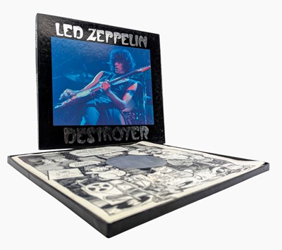 Lot 90 - LED ZEPPELIN - DESTROYER - UNOFFICIAL RELEASE COLOURED VINYL BOX SET