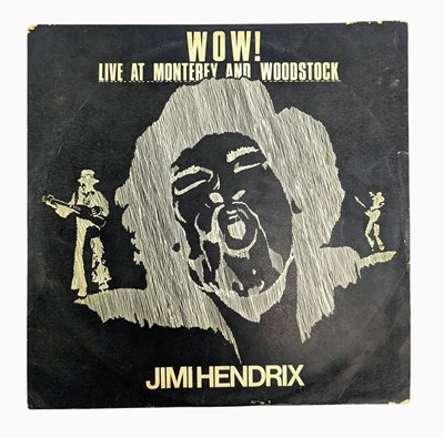 Lot 95 - JIMI HENDRIX - WOW! LIVE AT MONTEREY AND WOODSTOCK - UNOFFICIAL RELEASE