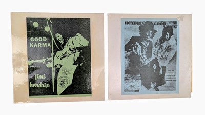 Lot 97 - JIMI HENDRIX - GOOD VIBES & GOOD KARMA - 2 UNOFFICIAL RELEASES