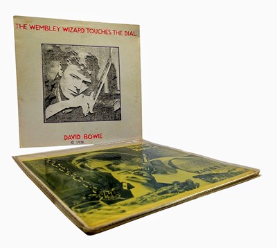 Lot 104 - DAVID BOWIE - 3 VINYL RECORD UNOFFICIAL RELEASES