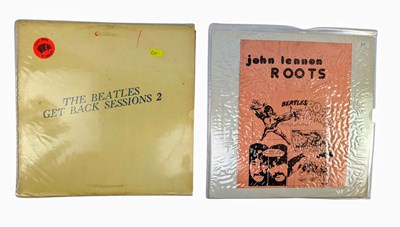 Lot 109 - THE BEATLES & RELATED - 2 VINYL RECORD UNOFFICIAL RELEASES