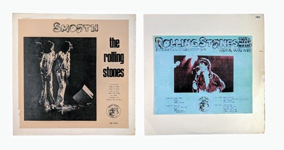 Lot 118 - THE ROLLING STONES - 2 VINYL UNOFFICIAL RELEASES - COLOURED VINYL