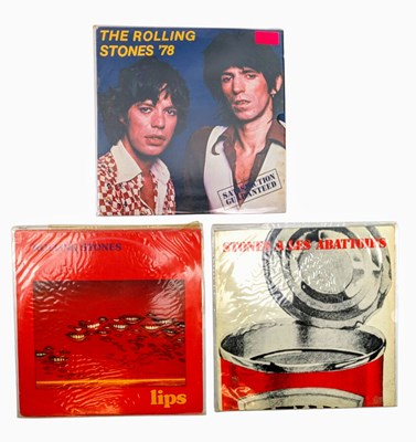 Lot 123 - THE ROLLING STONES - 3 UNOFFICIAL VINYL RELEASES