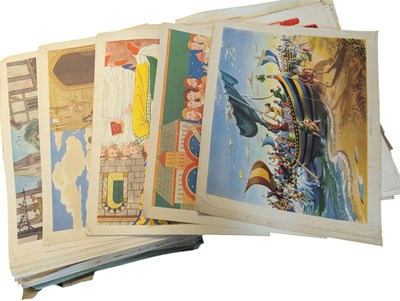 Lot 354 - LARGE COLLECTION OF LATE 20TH CENTURY NURSERY / CLASSROOM EDUCATION PRINTS