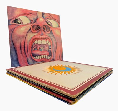 Lot 52 - KING CRIMSON - SELECTION OF 8 VINYL RECORD ALBUMS