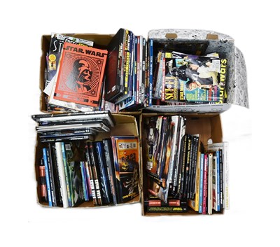 Lot 158 - STAR WARS - LARGE COLLECTION OF BOOKS & MAGAZINES