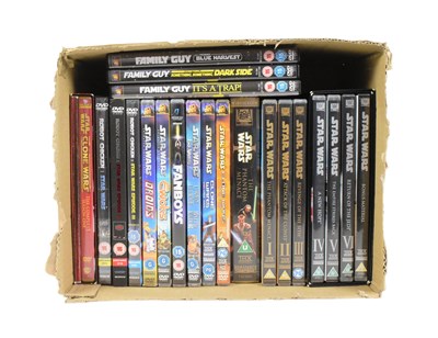 Lot 159 - STAR WARS - COLLECTION OF ASSORTED DVDS