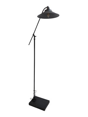 Lot 856 - LARGE CONTEMPORARY INDUSTRIAL FLOOR STANDARD LAMP
