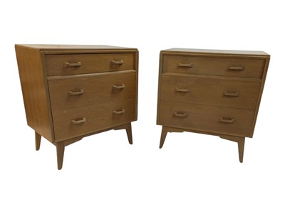 Lot 881 - ERNEST GOMME FOR G-PLAN FURNITURE - PAIR OF CHESTS