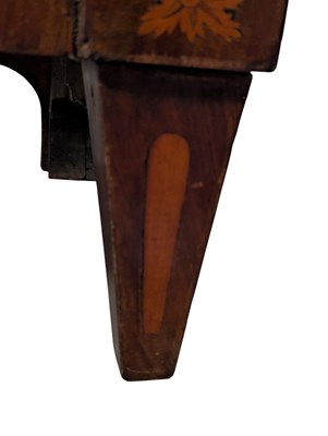 Lot 277 - DUTCH 18TH CENTURY MARQUETRY INLAID CHEST OF DRAWERS