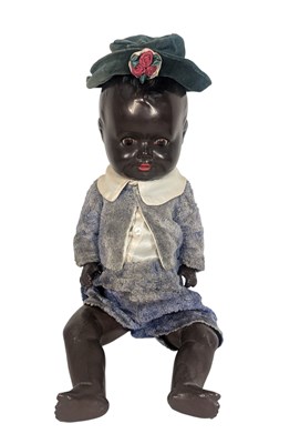 Lot 2 - DOLLS - BRITISH DEANS DOLL BISQUE HEADED DOLL