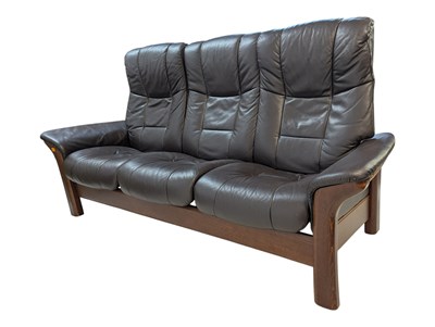 Lot 892 - EKORNES STRESSLESS WINDSOR PATTERN SOFA SETTEE