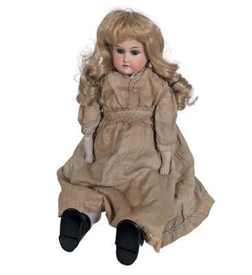 Lot 7 - DOLLS - GERMAN ARMAND MARSEILLE BISQUE HEADED DOLL