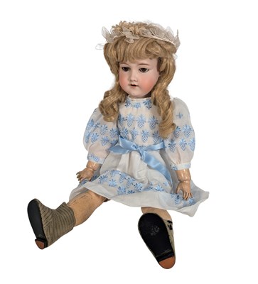 Lot 9 - DOLLS - ARMAND MARSEILLE BISQUE HEADED DOLL