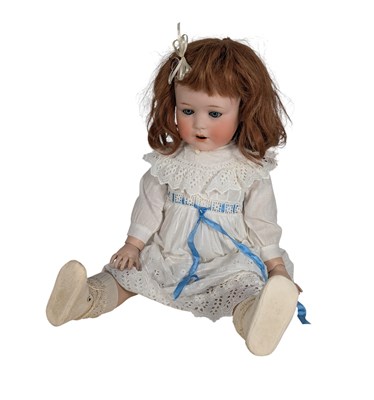 Lot 15 - DOLLS - GERMAN JUTTA BISQUE HEADED DOLL