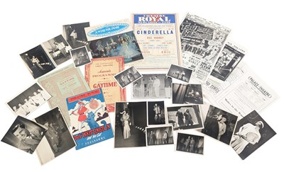 Lot 4 - FROM REG VARNEY'S ESTATE - EARLY PHOTOGRAPHS & PROGRAMMES