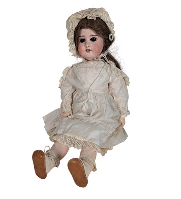 Lot 31 - DOLLS - FRENCH S.F.B.J BISQUE HEADED DOLL