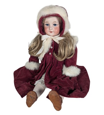 Lot 33 - DOLLS - FRENCH S.F.P.J BISQUE HEADED DOLL