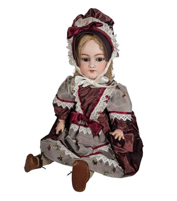 Lot 34 - DOLLS - HEINRICH HANDWERCK BISQUE HEADED DOLL