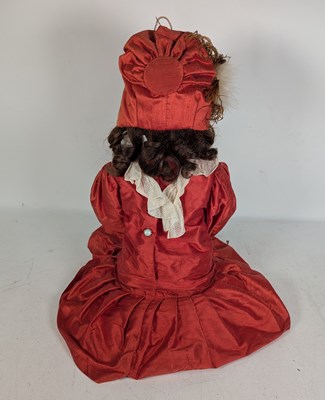 Lot 47 - DOLLS - 19TH CENTURY TETE JUMEAU GERMAN BISQUE HEADED DOLL
