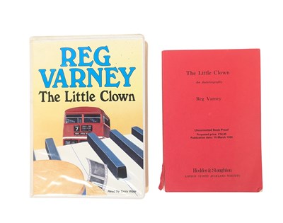 Lot 8 - REG VARNEY'S ESTATE - VARNEY'S OWN UNCORRECTED AUTOBIOGRAPHY PROOF