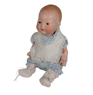 Lot 60 - DOLLS - ANTIQUE ARMAND MARSEILLE BISQUE HEADED DOLL