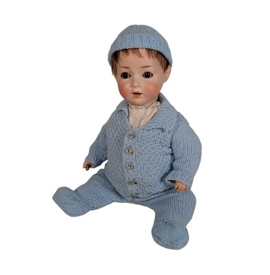 Lot 62 - DOLLS - GERMAN SCHOENAU HOFFMEISTER BISQUE HEADED DOLL