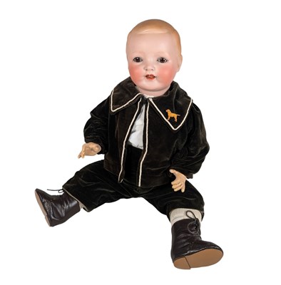 Lot 65 - DOLLS - ANTIQUE GERMAN HEUBACH-KOPPELSDORF BISQUE HEADED DOLL