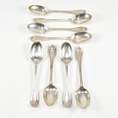 Lot 209 - EIGHT VICTORIAN HALLMARKED SILVER TEASPOONS