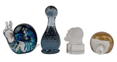 Lot 38 - MIXED SELECTION OF 20TH CENTURY STUDIO ART GLASS ANIMALS