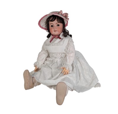 Lot 85 - DOLLS - ANTIQUE GERMAN BISQUE HEADED DOLL